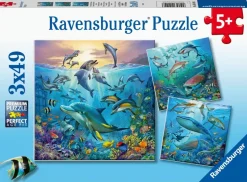 Ravensburger : Ocean Life (3 x 49)