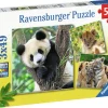 Ravensburger : Panda, Lion and Tiger Cubs (3 x 49)
