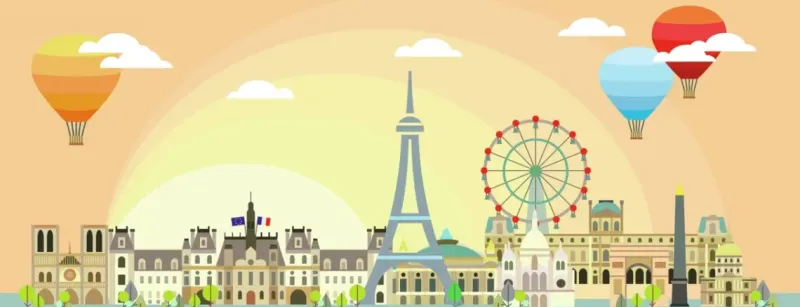 Ravensburger : Panorama - A Day in Paris (1000)