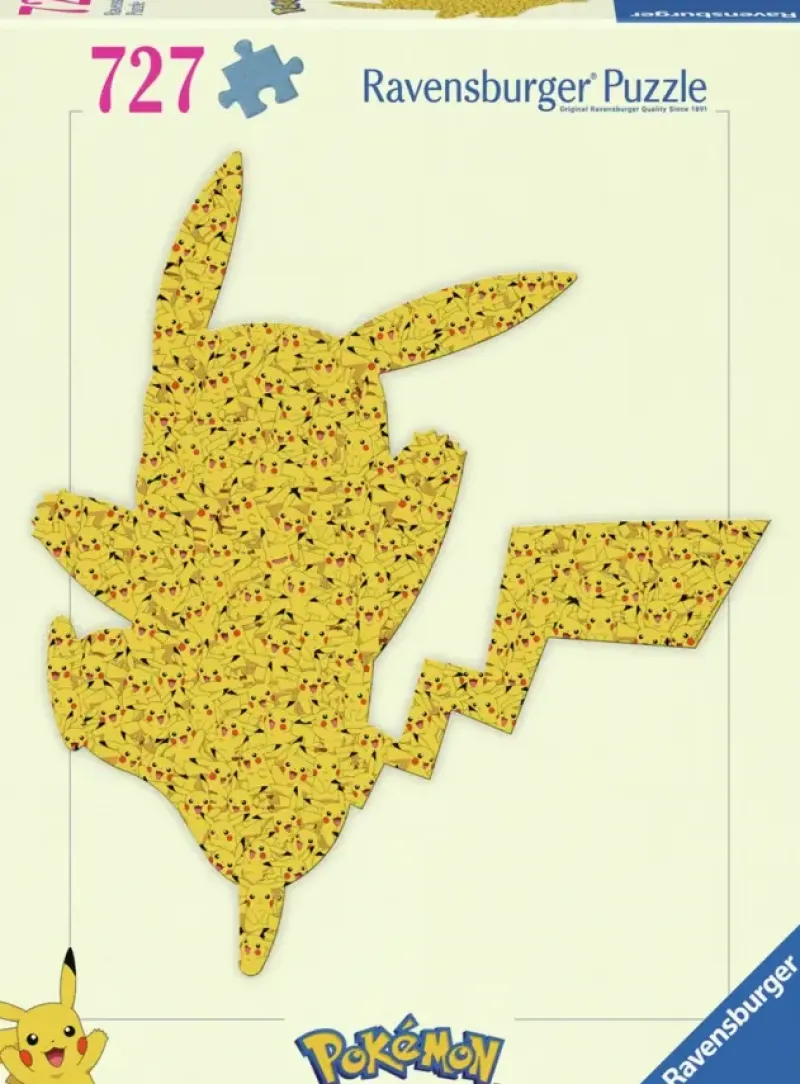 Ravensburger : Pokemon - Shaped Pikachu (727)