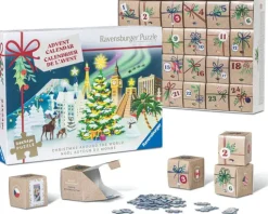 Ravensburger : Pusselkalender - Christmas Around the World (24 x 54)