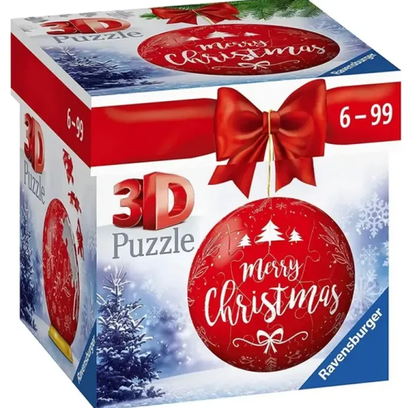 Ravensburger : Puzzle Ball - Christmas Ball Red (56)