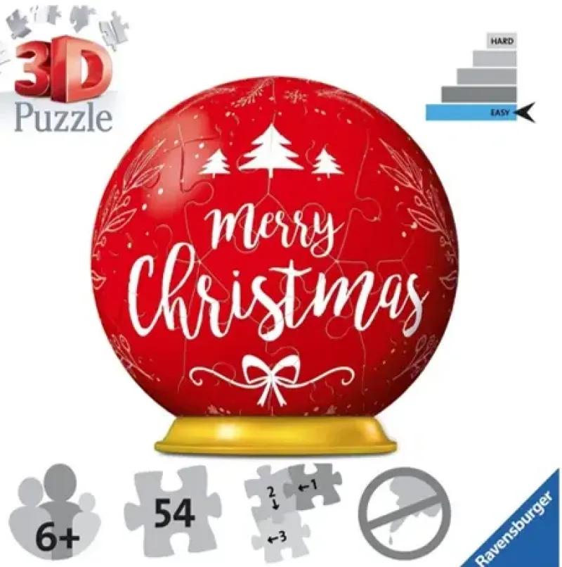 Ravensburger : Puzzle Ball - Christmas Ball Red (56)