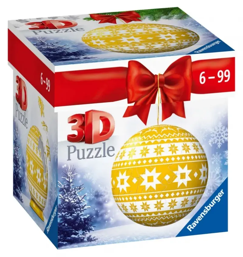 Ravensburger : Puzzle Ball - Christmas Ball Yellow (56)