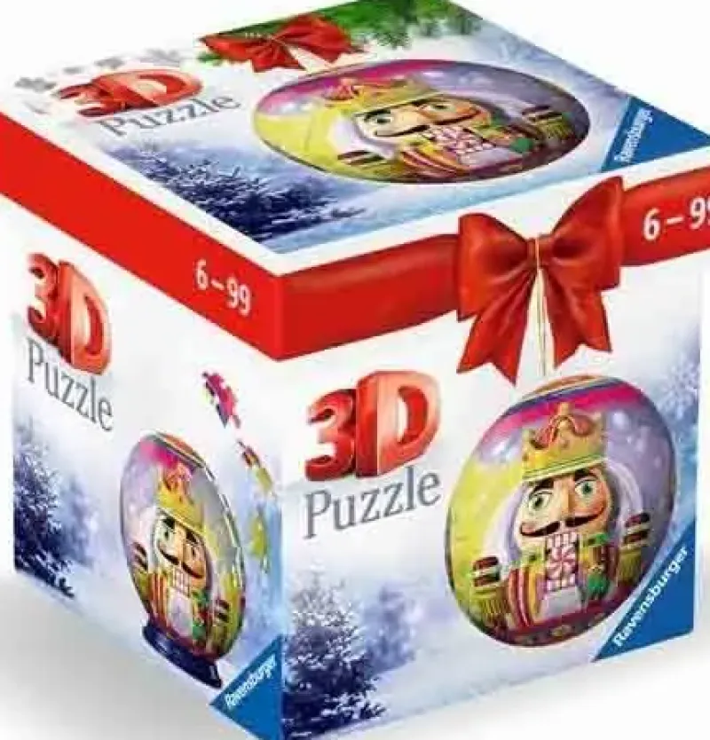 Ravensburger : Puzzle Ball - Holiday Nutcracker, Red Crown (55)