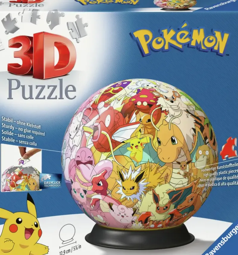 Ravensburger : Puzzle Ball - Pokemon, Kanto Region (72)