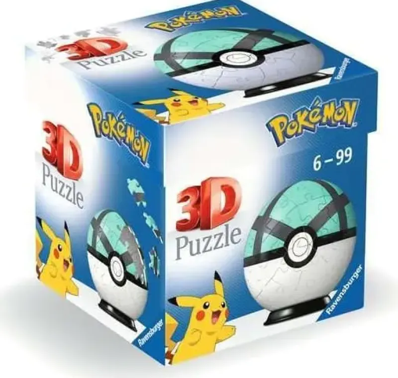 Ravensburger : Puzzle Ball - Pokemon, Net Ball (54)