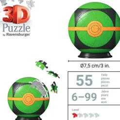 Ravensburger : Puzzle Ball - Pokemon, Dusk Ball (54)