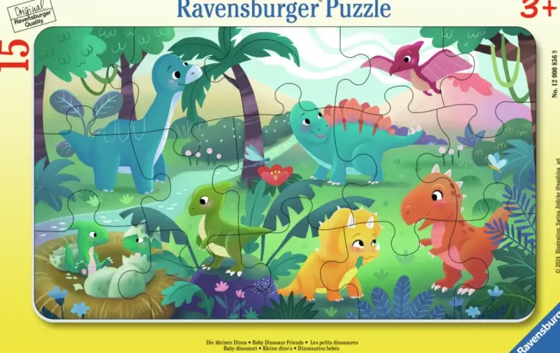 Ravensburger : Rampussel - Baby Dinosaur Friends (15)