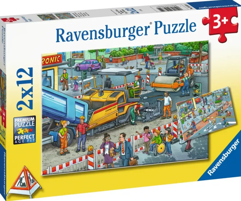 Ravensburger : Road Works (2 x 12)
