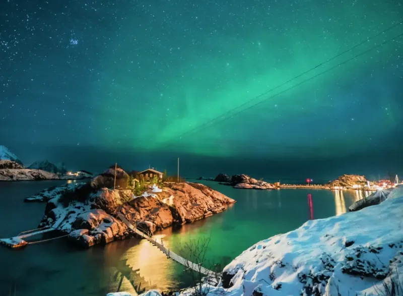 Ravensburger : Scandinavian Places - Northern Lights in Tromsö, Norway (500)