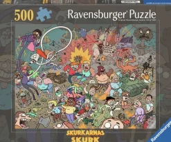 Ravensburger : Skurkarnas Skurk - En Helt Vanlig Dag På Skurkskolan (500)