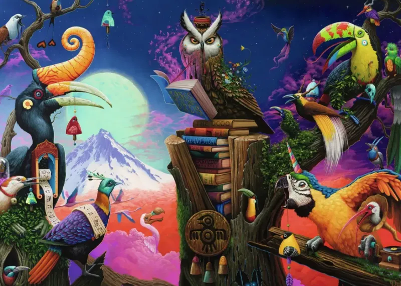 Ravensburger : Songs of Extinct Birds (1000)