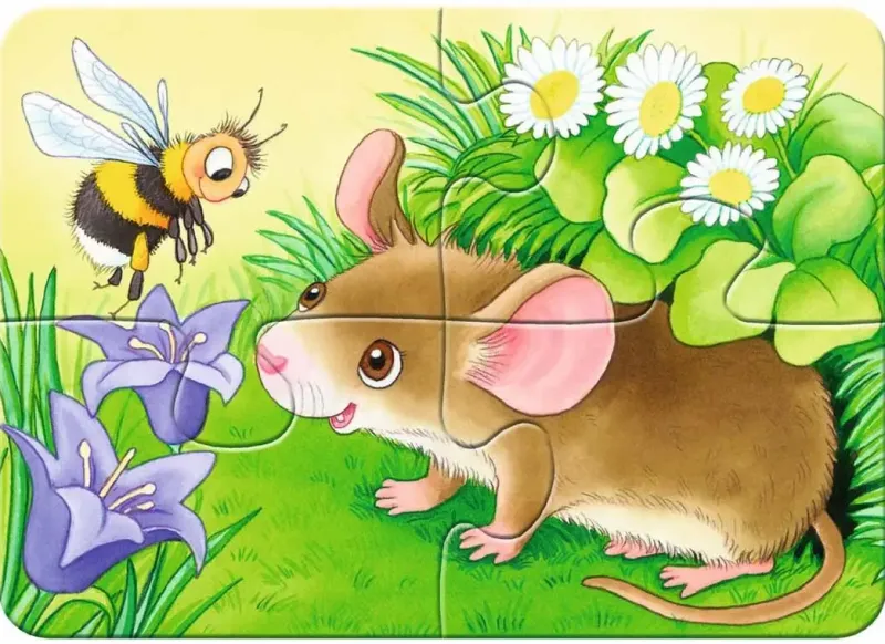 Ravensburger : Sweet Garden Residents (2, 4, 6, 8)