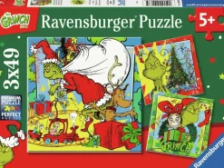 Ravensburger : The Grinch - Merry Grinchmas (3 x 49)