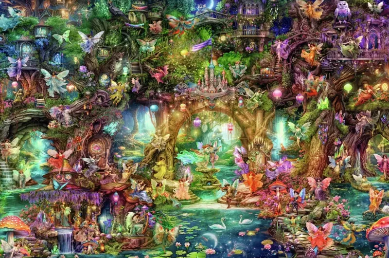 Ravensburger : The Hidden World of Fairies (4000)