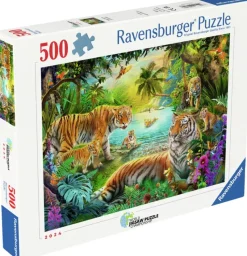 Ravensburger : Tiger Family in the Oasis (500)