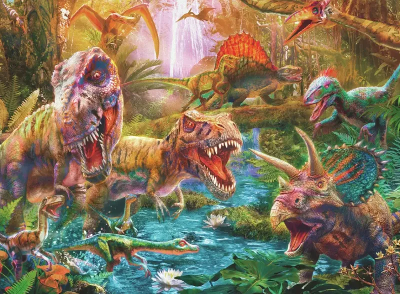 Ravensburger : T-Rex Attack (150)