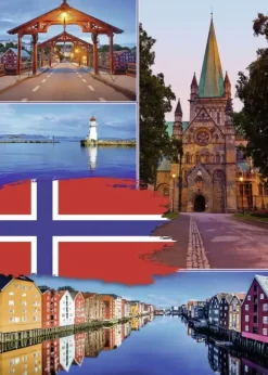Ravensburger : Trondheim Collage (1000)