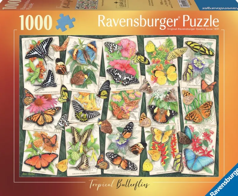 Ravensburger : Tropical Butterflies (1000)