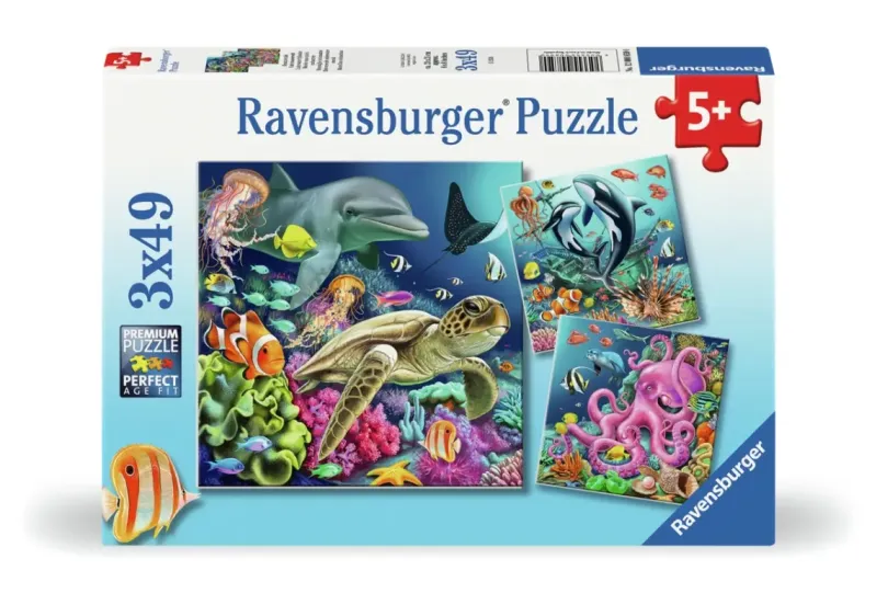 Ravensburger : Underwater Splendor (3 x 49)