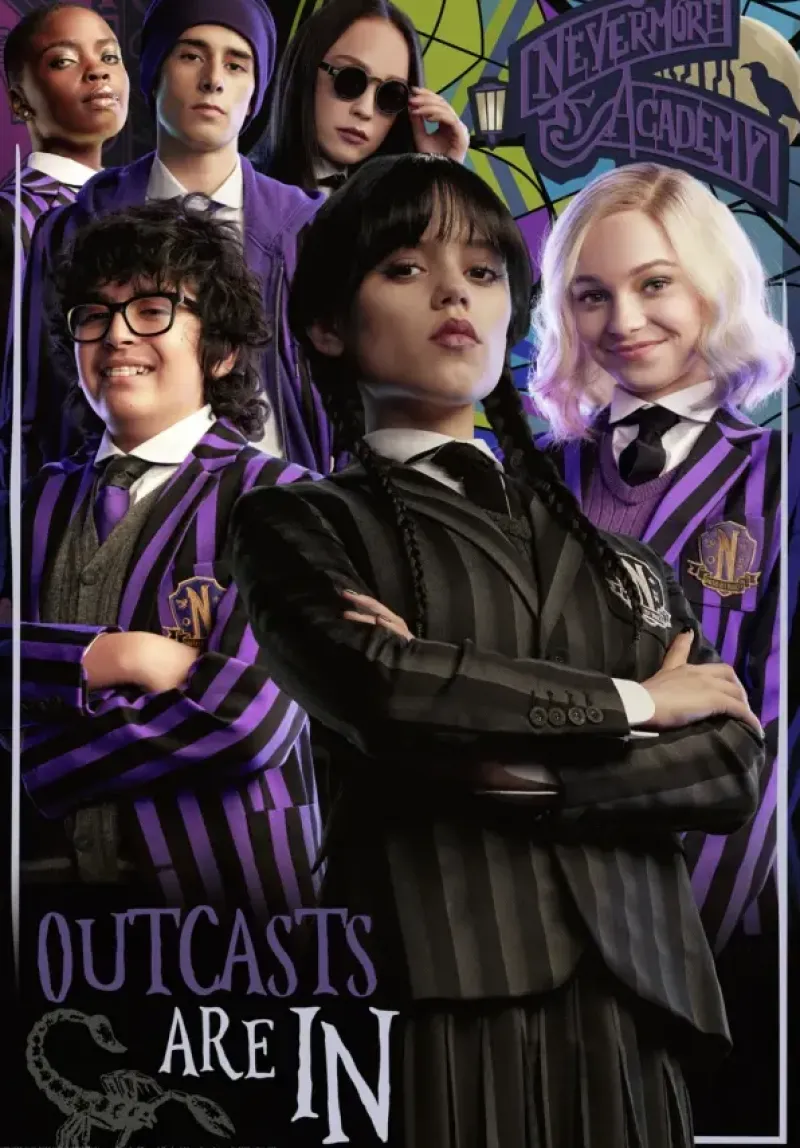 Ravensburger : Wednesday - Outcasts Are In (300)