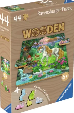 Ravensburger : Wooden Träpussel - Fairytale Unicorn (44)