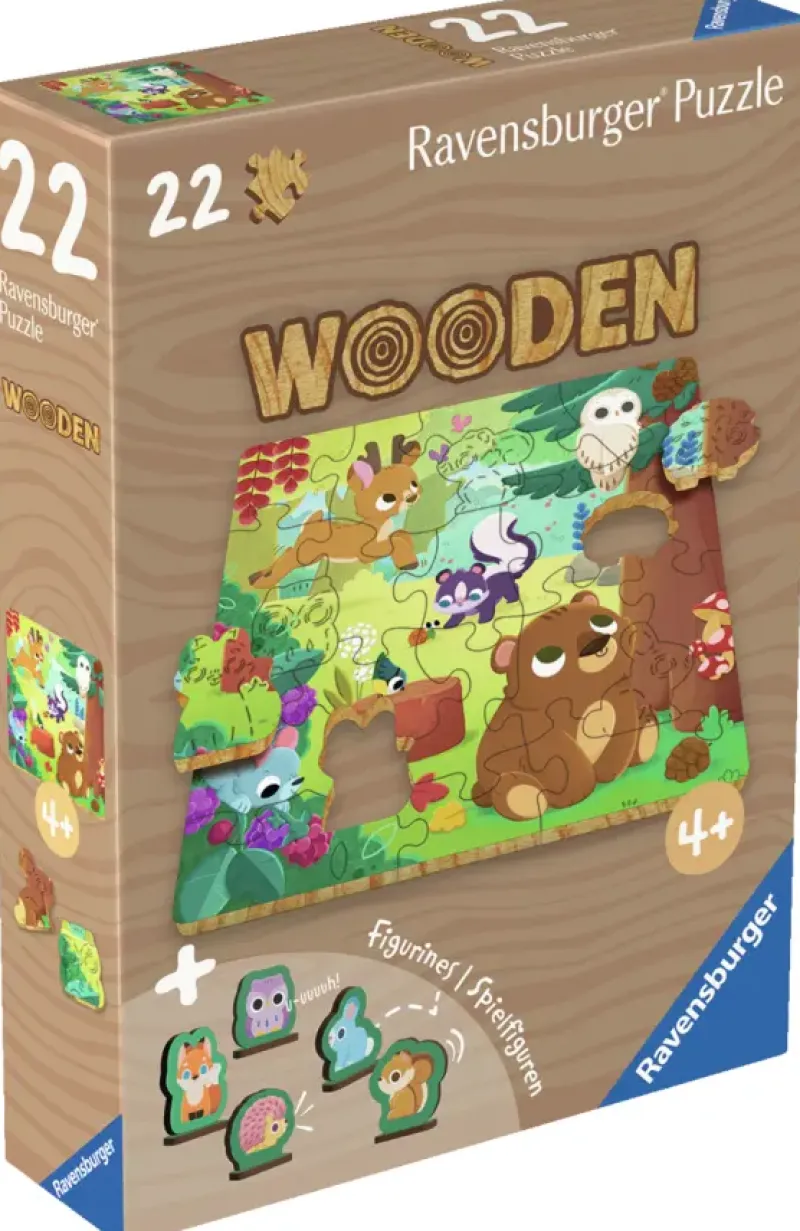 Ravensburger : Wooden Träpussel - Forest Friends (22)