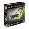 Ravensburger : Wooden Träpussel - Jungle Tiger (500)