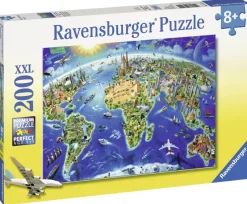 Ravensburger : World Landmarks Map (200)