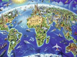 Ravensburger : World Landmarks Map (200)