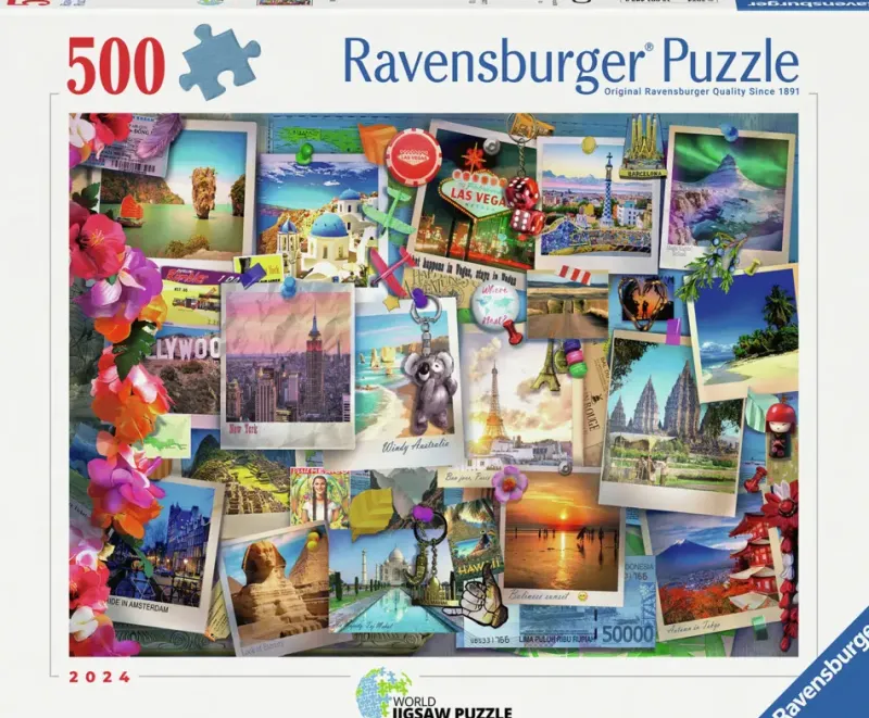 Ravensburger : World Travel Pinboard (500)