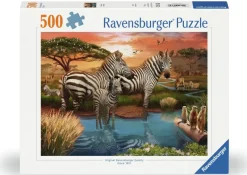Ravensburger : Zebras at Waterhole (500)