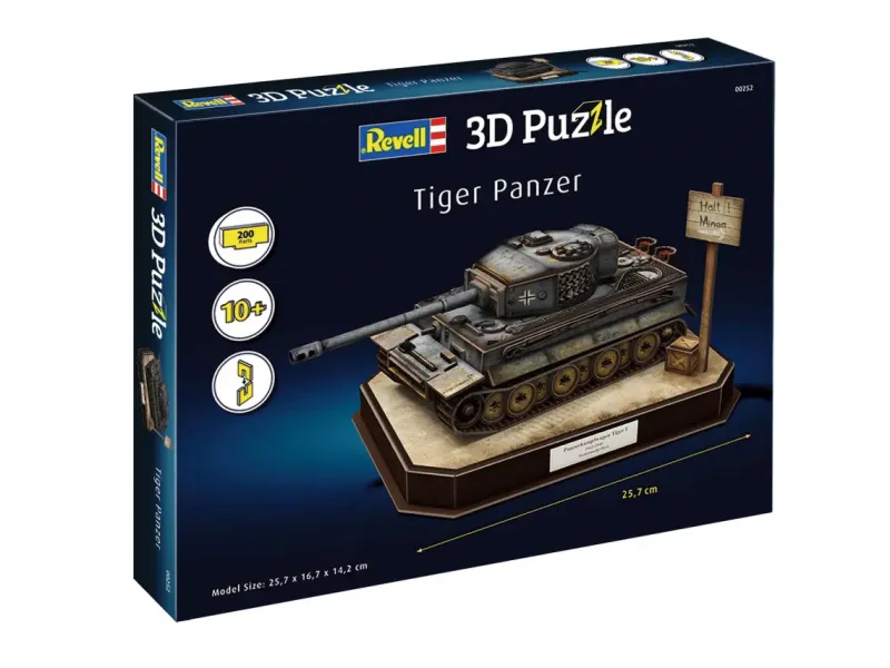 Revell : 3D Puzzle - Tiger Panzer (200)