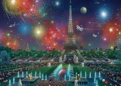 Schmidt : Alexander Chen - Fireworks at the Eiffel Tower (1000)