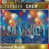 Schmidt : Alexander Chen - Statue of Liberty with Fireworks (1000)
