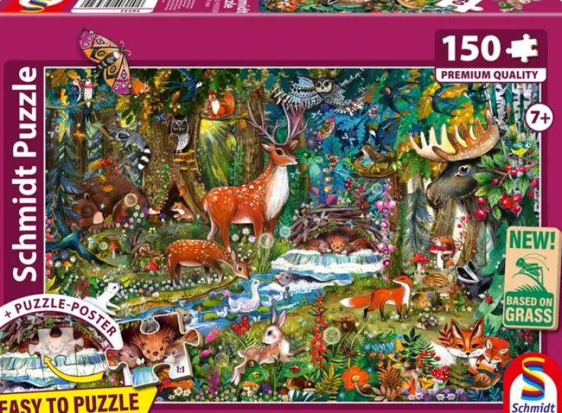 Schmidt : Animals in the Forests of Europe (150)