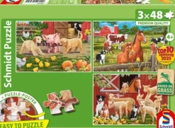 Schmidt : Animals on the Farm (3 x 48)