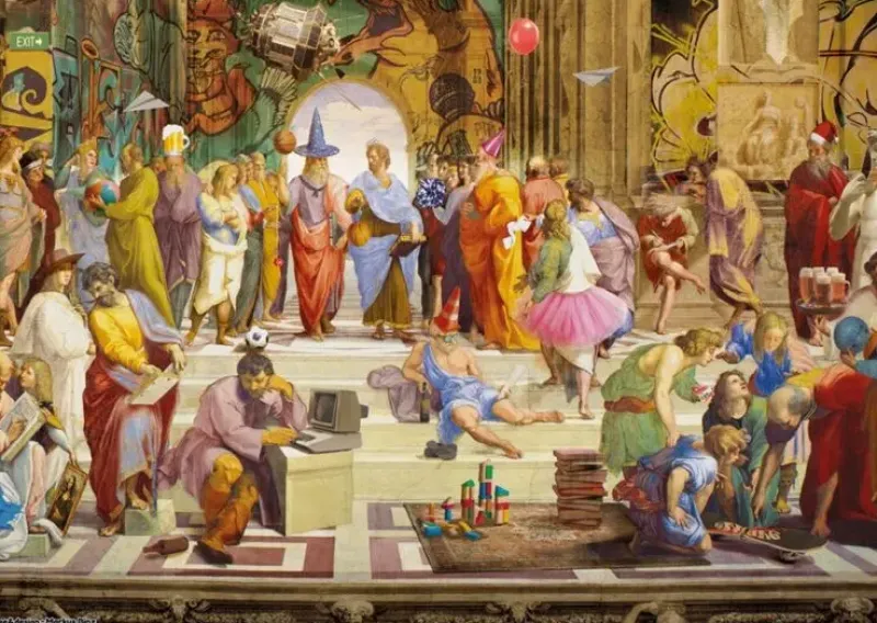 Schmidt : Art & Fun - The School of Athens 2024 (1000)