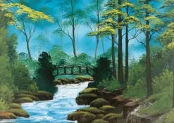 Schmidt : Bob Ross - Secluded Bridge (1000)