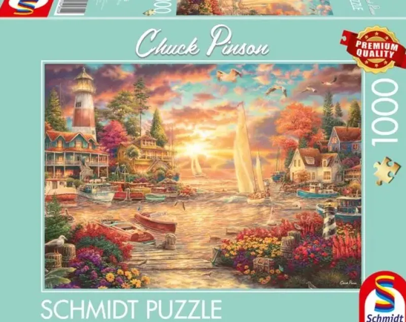 Schmidt : Chuck Pinson - Lakeside Morning Tranquillity (1000)