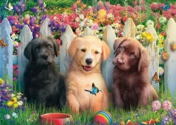 Schmidt : Cute Puppies Scene (1000)
