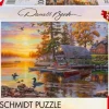 Schmidt : Darrell Bush - Boathouse With Canoes (1000)