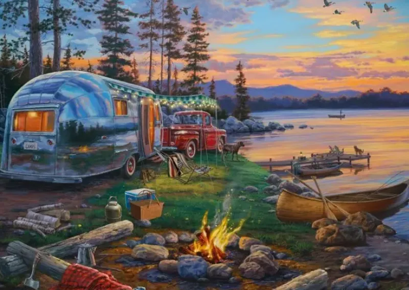 Schmidt : Darrell Bush - Campfire Paradise (1000)