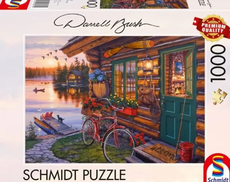 Schmidt : Darrell Bush - Lakeside Cabin With Bike (1000)