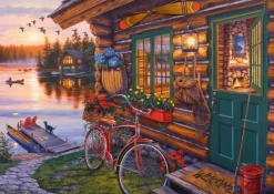 Schmidt : Darrell Bush - Lakeside Cabin With Bike (1000)