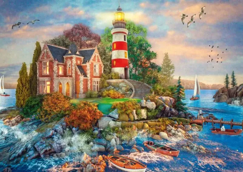 Schmidt : Dominic Davison - Lighthouse on the Rock (500)