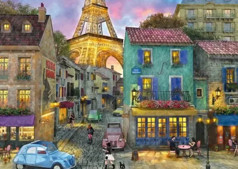 Schmidt : Dominic Davison - The Streets of Paris (1000)