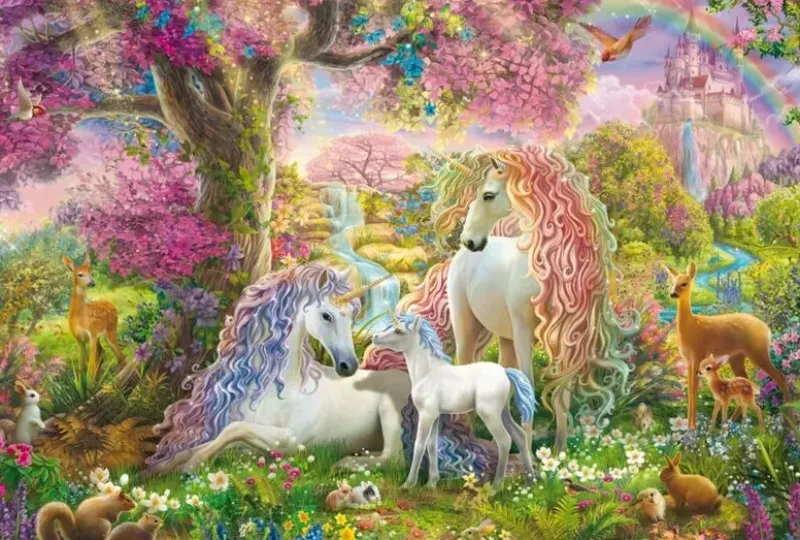 Schmidt : Flowers and Unicorns (150)