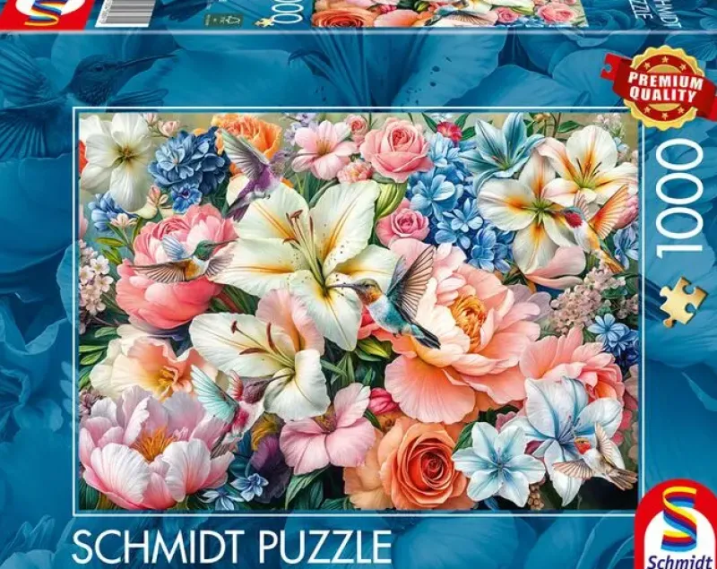Schmidt : Flowers in Pastel (1000)